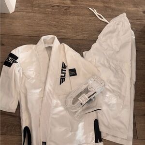 Kids White Martial Arts Gi Set